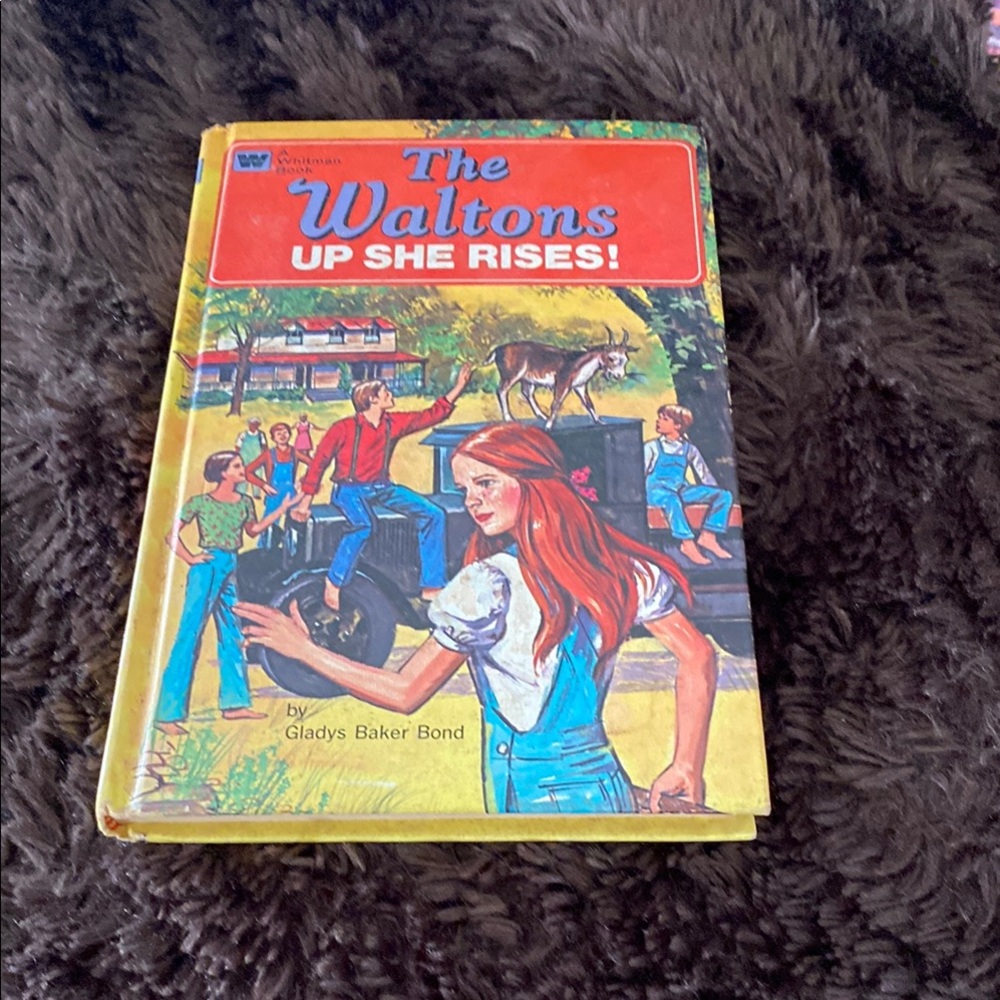 Vintage 70’s Chapter Book The Waltons 'Up She Rises!'  #5 By Gladys Baker Bond